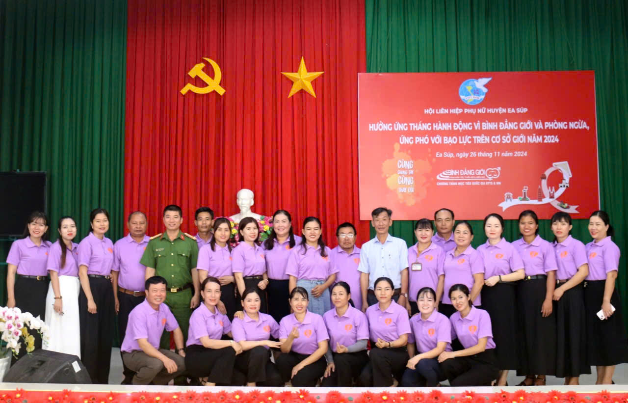 Phát động hưởng ứng tháng hành động vì bình đẳng giới và phòng ngừa ứng phó với bạo lực trên cơ sở giới