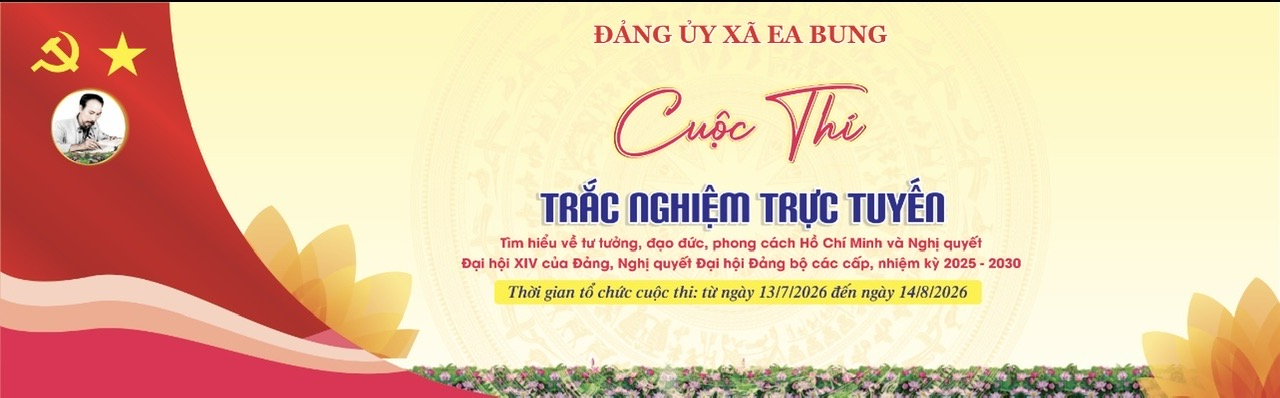 Nội dung, kế hoạch, thể lệ của Cuộc thị trắc nghiệm trực tuyến về tìm hiểu tư tưởng, đạo đức, phong cách Hồ Chí Minh và Nghị quyết Đại hội XIV của Đảng, Nghị quyết Đại hội Đảng bộ các cấp, nhiệm kỳ 2025 - 2030