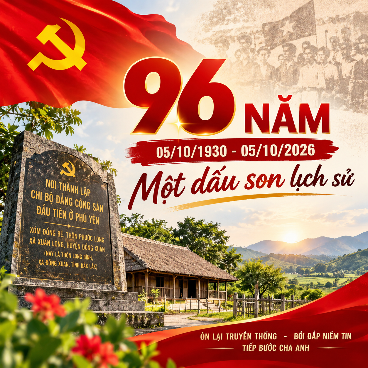 96 năm – Một dấu son lịch sử của phong trào cách mạng ở Phú Yên