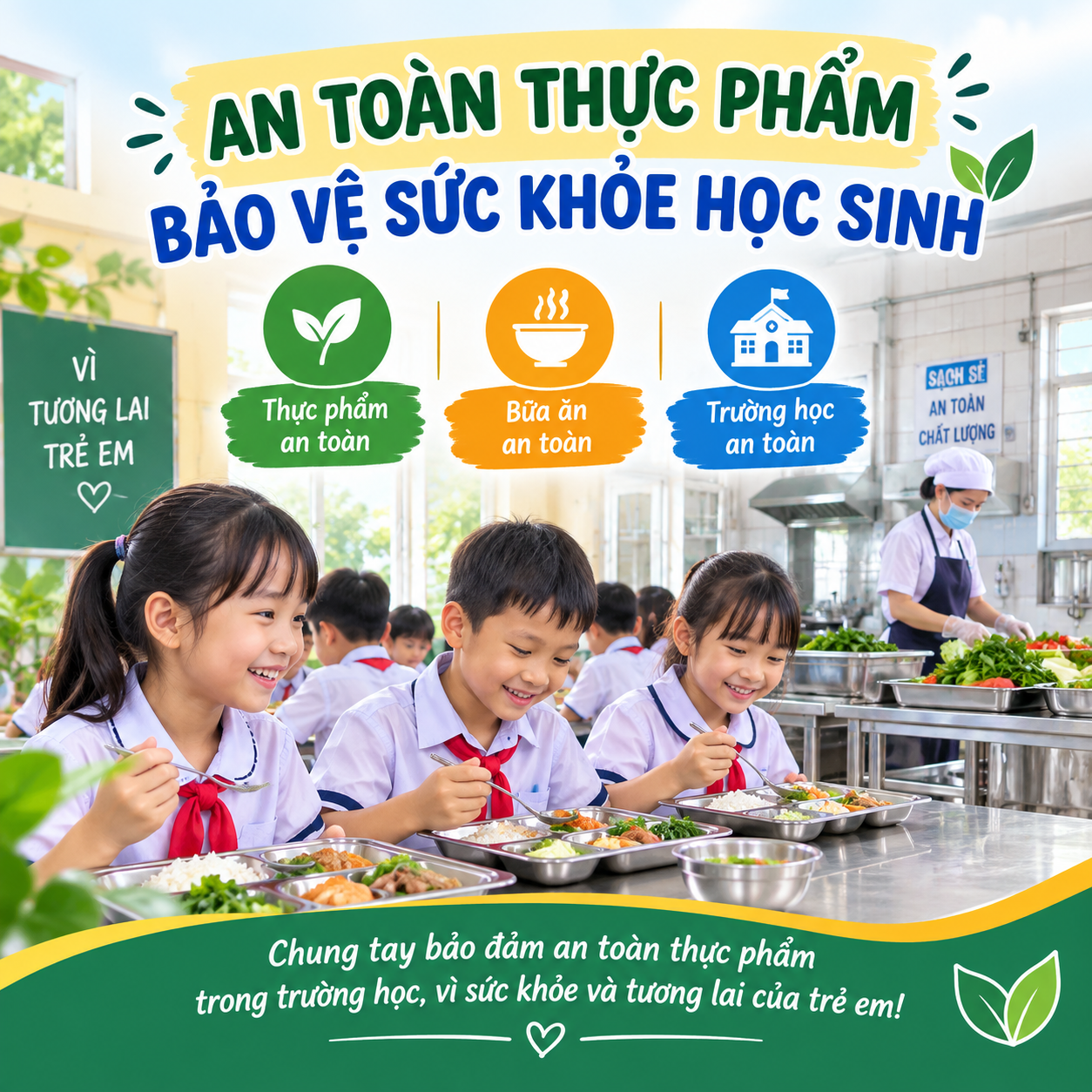 Ea Bung tăng cường bảo đảm an toàn thực phẩm trong cơ sở giáo dục